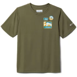 COLUMBIA Boys' Grizzly Ridge Short-Sleeve Graphic Tee