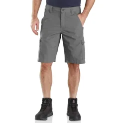 CARHARTT Men's Rugged Flex Relaxed Fit Cargo Work Shorts -Carhar Clothing Shop 2079246 004 alt2