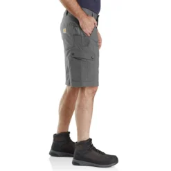 CARHARTT Men's Rugged Flex Relaxed Fit Cargo Work Shorts -Carhar Clothing Shop 2079246 004 alt4