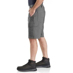 CARHARTT Men's Rugged Flex Relaxed Fit Cargo Work Shorts -Carhar Clothing Shop 2079246 004 alt5