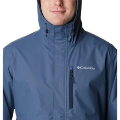 COLUMBIA Men's Hikebound Rain Jacket -Carhar Clothing Shop 2079272 402 alt5