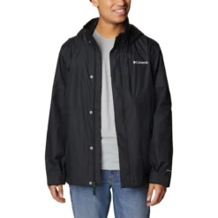 COLUMBIA Men's Cloud Crest Rain Jacket -Carhar Clothing Shop 2079275 001 alt3