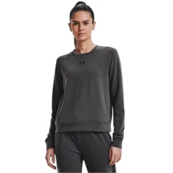 UNDER ARMOUR Women's UA Rival Terry Crew -Carhar Clothing Shop 2079296 004 alt2