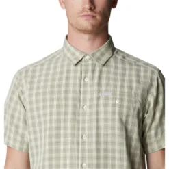 COLUMBIA Men's Lakeside Trail Short-Sleeve Shirt -Carhar Clothing Shop 2079298 102 alt4