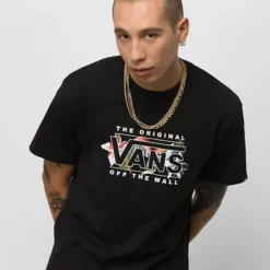 VANS Guys' Lucid Floral Short-Sleeve Tee -Carhar Clothing Shop 2079483 001 alt2