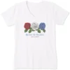 LIFE IS GOOD Women's America The Beautiful Crusher Short-Sleeve Tee