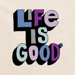 LIFE IS GOOD Women's Freestyle Crusher-Lite Long Sleeve Graphic Tee -Carhar Clothing Shop 2079672 101 alt5