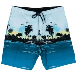 BURNSIDE Guys 19" Island Hopper Board Shorts