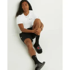 CHAMPION Men's Classic Graphic Short-Sleeve Tee -Carhar Clothing Shop 2080239 101 alt5