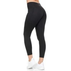 BSP Women's V-Shape High-Waist 7/8-Leggings W/ Pockets -Carhar Clothing Shop 2080660 001 alt2