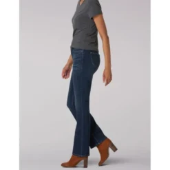 LEE Women's Legendary Mid Rise Bootcut Jeans -Carhar Clothing Shop 2080775 403 alt2