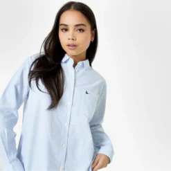 JACK WILLS Women's Guilden Boyfriend Shirt -Carhar Clothing Shop 2081171 408 alt2