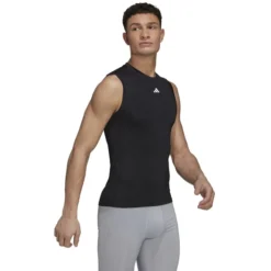 ADIDAS Men's Techfit Training Sleeveless Top -Carhar Clothing Shop 2081652 001 alt3