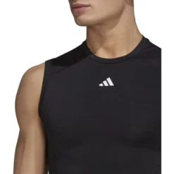 ADIDAS Men's Techfit Training Sleeveless Top -Carhar Clothing Shop 2081652 001 alt4
