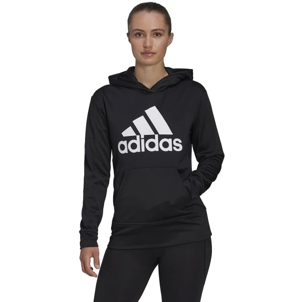 ADIDAS Women's Aeroready Big Logo Hoodie 2 ADIDAS Women's Aeroready Big Logo Hoodie - Image 2