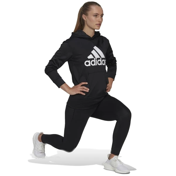 ADIDAS Women's Aeroready Big Logo Hoodie 6 ADIDAS Women's Aeroready Big Logo Hoodie - Image 6
