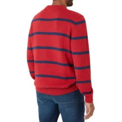 CHAPS Men's Original Crewneck Striped Sweater -Carhar Clothing Shop 2081923 601 alt3