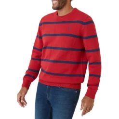 CHAPS Men's Original Crewneck Striped Sweater -Carhar Clothing Shop 2081923 601 alt9