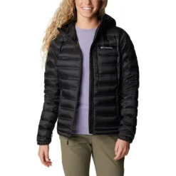COLUMBIA Women's Pebble Peak Down Hooded Jacket -Carhar Clothing Shop 2082015 001 alt3
