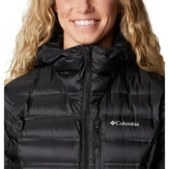 COLUMBIA Women's Pebble Peak Down Hooded Jacket -Carhar Clothing Shop 2082015 001 alt5