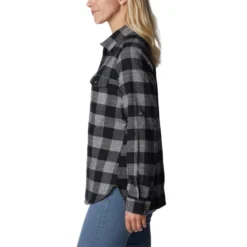 COLUMBIA Women's Pine Street Stretch Flannel -Carhar Clothing Shop 2082021 001 alt2