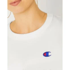CHAMPION Juniors' Boyfriend Cropped Long-Sleeve Tee -Carhar Clothing Shop 2082286 101 alt4
