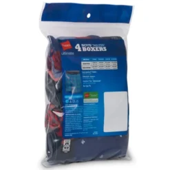 HANES Boys' Boxer Briefs W/ ComfortSoft Waistband, Assorted 4-Pack -Carhar Clothing Shop 2082517 901 alt3