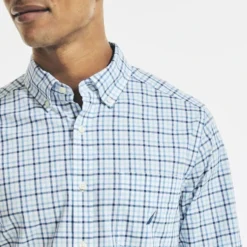 NAUTICA Men's Long-Sleeve Button Down Shirt -Carhar Clothing Shop 2082577 101 alt2