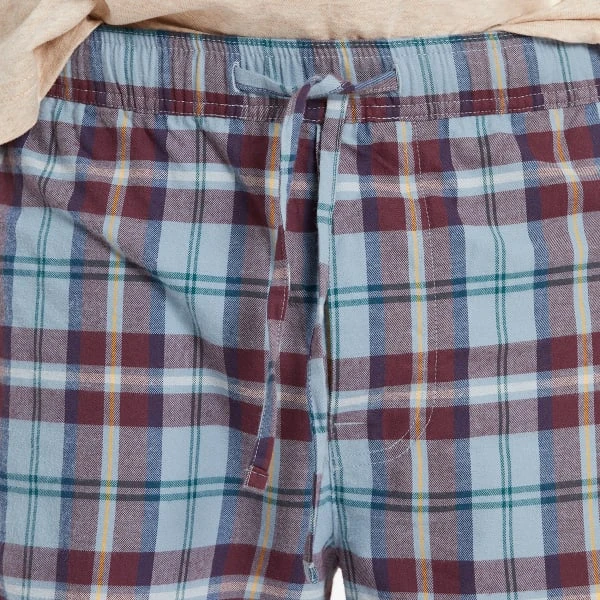 LIFE IS GOOD Men's Smoky Blue Plaid Classic Sleep Pants 3 LIFE IS GOOD Men's Smoky Blue Plaid Classic Sleep Pants - Image 3