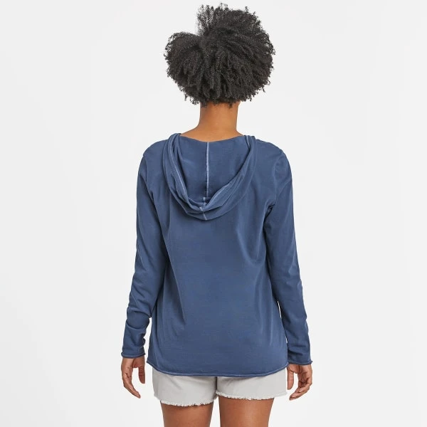 LIFE IS GOOD Women's Daisy Long-Sleeve Crusher Lite Hooded Tee 2 LIFE IS GOOD Women's Daisy Long-Sleeve Crusher Lite Hooded Tee - Image 2