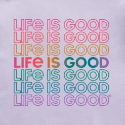 LIFE IS GOOD Women's Multi-Stack Long-Sleeve Crusher Tee -Carhar Clothing Shop 2082675 501 alt1
