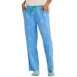 LIFE IS GOOD Women's Turtle Mosaic Lightweight Sleep Pants