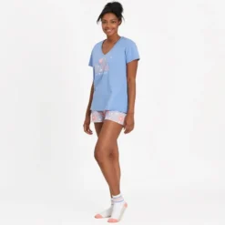 LIFE IS GOOD Women's Wildflower Hike Snuggle Up Relaxed Sleep Vee -Carhar Clothing Shop 2082680 405 alt3