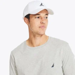 NAUTICA Men's Long-Sleeve Crew Neck Tee -Carhar Clothing Shop 2082682 006 alt2