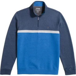 IZOD Men's Advantage Fleece 1/4- Zip Pullover -Carhar Clothing Shop 2082839 402 alt3