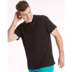 HANES Men's Ultimate Comfort Fit Stretch Crewneck Undershirts, 4 Pack (Size 2X) -Carhar Clothing Shop 2082846 001 alt6