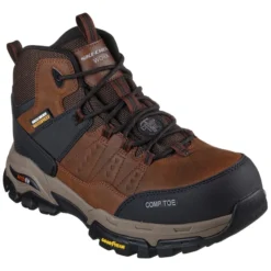 SKECHERS Men's Work: Arch Fit Tarver Comp Toe Work Boots