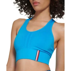 TOMMY HILFIGER Women's Seamless Longline Sports Bra -Carhar Clothing Shop 2083064 430 alt3