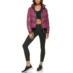 TOMMY HILFIGER Women's Hooded Puffer Jacket -Carhar Clothing Shop 2083078 501 alt4