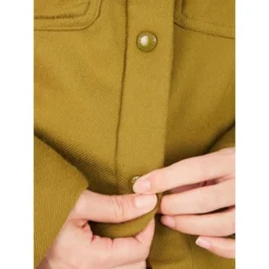 MARMOT Women's Ridgefield Heavyweight Sherpa-Lined Flannel Jacket -Carhar Clothing Shop 2083629 315 alt3