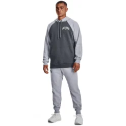 UNDER ARMOUR Men's UA Rival Fleece Wordmark Joggers -Carhar Clothing Shop 2083774 002 alt4