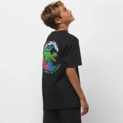 VANS Boys' Off The Wall Surf Dino Short-Sleeve Graphic Tee -Carhar Clothing Shop 2083888 001 alt2