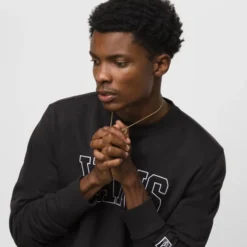 VANS Guys' Classic Sport Pullover Fleece Crew -Carhar Clothing Shop 2083904 001 alt2