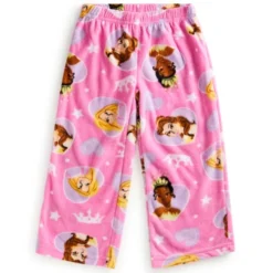 DISNEY Girls' Princesses Long-Sleeve Pajamas, 2-Piece Set -Carhar Clothing Shop 2084058 607 alt4
