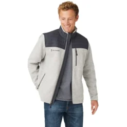 FREE COUNTRY Men's Frore Sweater Knit Fleece Jacket -Carhar Clothing Shop 2084073 004 alt2