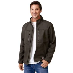 FREE COUNTRY Men's Craftsman Burly Canvas Softshell Jacket -Carhar Clothing Shop 2084078 315 alt2