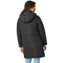 FREE COUNTRY Women's FreeCycle Lansby Long Puffer Jacket -Carhar Clothing Shop 2084089 001 alt1