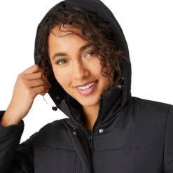 FREE COUNTRY Women's FreeCycle Lansby Long Puffer Jacket -Carhar Clothing Shop 2084089 001 alt3