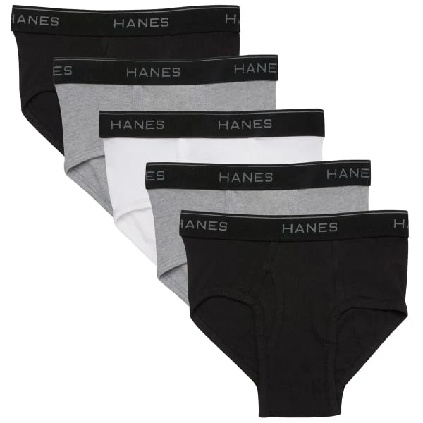 HANES Boys' Ultimate Briefs W/ ComfortSoft Waistband, 5-Pack 1 HANES Boys' Ultimate Briefs W/ ComfortSoft Waistband, 5-Pack