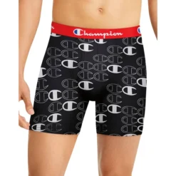 CHAMPION Men's Lightweight Stretch Boxer Brief, 3 Pack -Carhar Clothing Shop 2084150 001 alt2